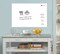 DRYTAC WallPops 24" White Peel & Stick Static Cling Dry Erase Message Board Decal